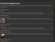 Tablet Screenshot of dk-travel.blogspot.com