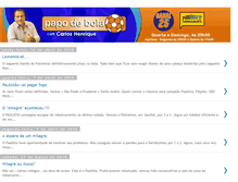 Tablet Screenshot of papodebola-25.blogspot.com