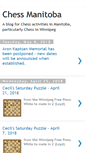 Mobile Screenshot of chessmanitoba.blogspot.com