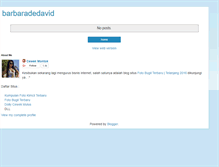 Tablet Screenshot of barbaradedavid.blogspot.com