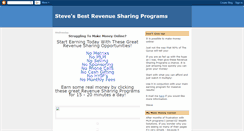 Desktop Screenshot of myrevenuesharing.blogspot.com