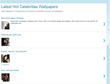 Tablet Screenshot of latesthotcelebritieswalls.blogspot.com