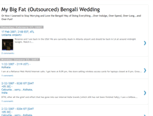 Tablet Screenshot of mybigfatbengaliwedding.blogspot.com