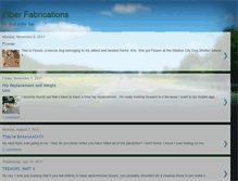 Tablet Screenshot of fiberfabrications.blogspot.com