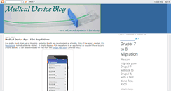 Desktop Screenshot of meddevice.blogspot.com