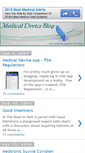 Mobile Screenshot of meddevice.blogspot.com