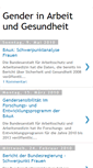 Mobile Screenshot of gender-arbeit-gesundheit.blogspot.com