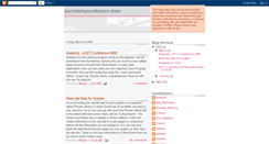 Desktop Screenshot of pcatrainingconferenceshare.blogspot.com
