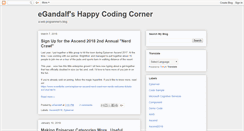 Desktop Screenshot of egandalf.blogspot.com