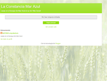 Tablet Screenshot of laconstancia45marazul.blogspot.com