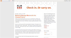 Desktop Screenshot of klm-marketing.blogspot.com