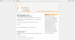 Desktop Screenshot of clothesmakethemanuk.blogspot.com