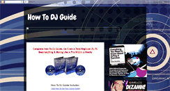 Desktop Screenshot of howtodjguide.blogspot.com