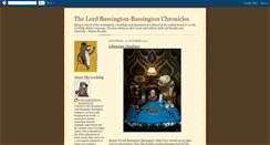 Desktop Screenshot of lordbassingtonbassington.blogspot.com