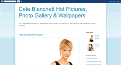 Desktop Screenshot of hotcateblanchettpics.blogspot.com