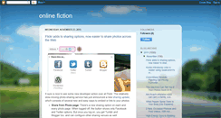Desktop Screenshot of online-fiction.blogspot.com