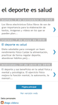 Mobile Screenshot of eldeporteessalud2010.blogspot.com