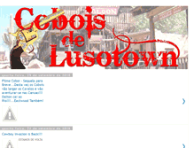 Tablet Screenshot of coboislusotown.blogspot.com