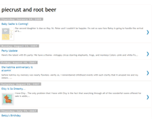 Tablet Screenshot of piecrustandrootbeer.blogspot.com