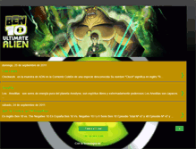 Tablet Screenshot of ben10fullpower.blogspot.com