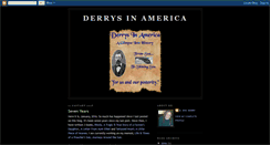 Desktop Screenshot of derrysinamerica.blogspot.com