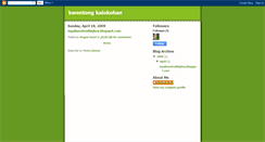 Desktop Screenshot of mgakwentonibogboy.blogspot.com