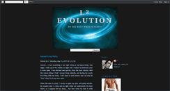 Desktop Screenshot of evolution-newchapter.blogspot.com