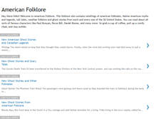 Tablet Screenshot of americanfolklore.blogspot.com