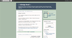 Desktop Screenshot of indesignbrasil.blogspot.com