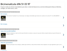 Tablet Screenshot of bicimensalcala.blogspot.com