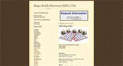 Desktop Screenshot of bingodirectoryohio.blogspot.com