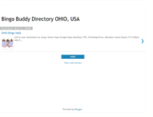 Tablet Screenshot of bingodirectoryohio.blogspot.com