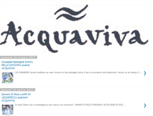 Tablet Screenshot of libriacquaviva.blogspot.com