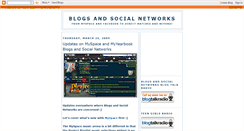 Desktop Screenshot of blogsandsocialnetworks.blogspot.com