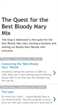 Mobile Screenshot of bestbloodymarymix.blogspot.com