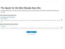 Tablet Screenshot of bestbloodymarymix.blogspot.com
