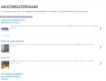 Tablet Screenshot of amjconsultoriauan.blogspot.com