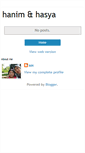 Mobile Screenshot of hanimhasya.blogspot.com