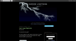 Desktop Screenshot of hudsonlightning.blogspot.com