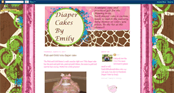 Desktop Screenshot of emilysdiapercakes.blogspot.com