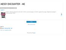 Tablet Screenshot of messy-encounter.blogspot.com