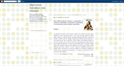 Desktop Screenshot of omundoinfantil.blogspot.com