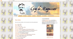 Desktop Screenshot of guymaupassant.blogspot.com