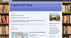 Desktop Screenshot of englishskillsblog.blogspot.com