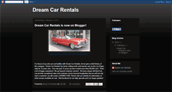 Desktop Screenshot of dreamcarrentals.blogspot.com