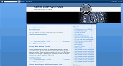 Desktop Screenshot of comoxvalleycycleclub.blogspot.com