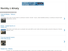 Tablet Screenshot of novinkyzalmaty.blogspot.com