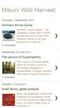 Mobile Screenshot of mikuniwildharvest.blogspot.com