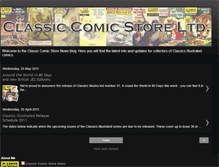 Tablet Screenshot of classiccomicstorenews.blogspot.com