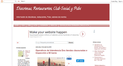 Desktop Screenshot of discotecasypubs.blogspot.com